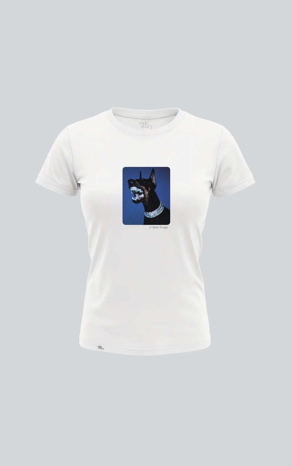 Doberman - Bela Ženska Streetwear Majica
